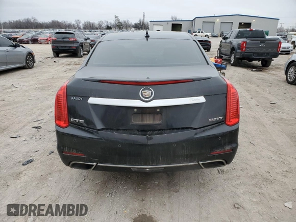 2014 Cadillac CTS Luxury RWD with VIN 1G6AR5SX7E0185501, listed as a Copart auction lot 44341465 with 112,931 mi miles and Salvage Title. Bid and sale history available at carsss.com. Image 6.