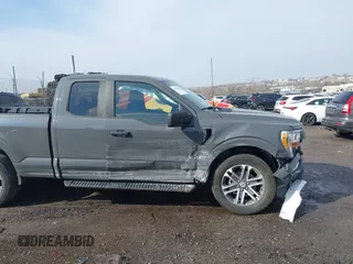 2021 Ford F-150 XL with VIN 1FTEX1EP7MKE31474, listed as a IAAI auction lot 41487560 with 38,030 mi miles and . Bid and sale history available at DreamBid. Image 6.