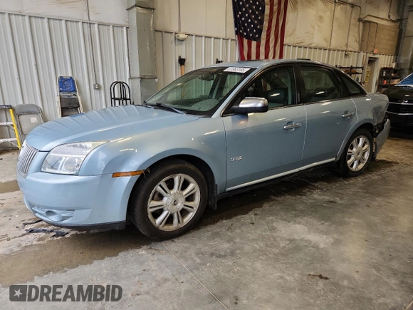2008 Mercury Sable Premier with VIN 1MEHM42W38G622948, listed as a Copart auction lot 61863185 with 188,209 mi miles and Non repairable. Bid and sale history available at DreamBid. Image 1.