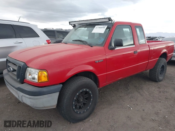 2005 Ford Ranger XL with VIN 1FTYR15E95PA58593, listed as a IAAI auction lot 41706058 with 129,282 mi miles. Bid and sale history available at carsss.com. Image 2.