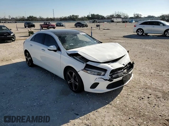 2022 Mercedes-Benz A 220 with VIN W1K3G4EB1NJ367250, listed as a Copart auction lot 42038325 with 54,510 mi miles and Salvage Title. Bid and sale history available at DreamBid. Image 11.