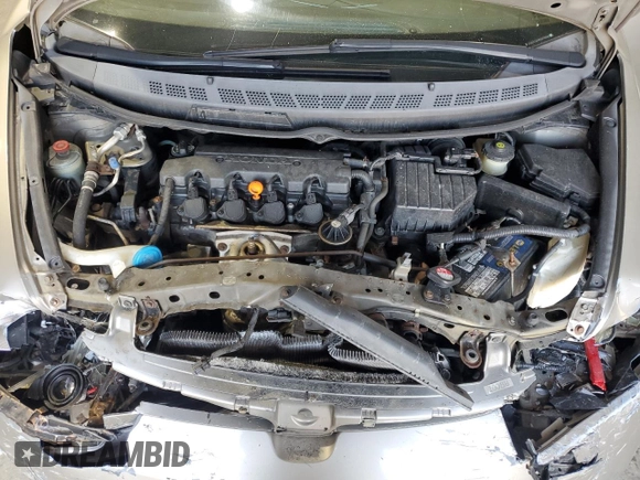 2006 Honda Civic LX with VIN 2HGFA16596H517075, listed as a Copart auction lot 48739855 with 81,174 mi miles and Salvage Title. Bid and sale history available at DreamBid. Image 13.