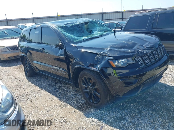 2017 Jeep Grand Cherokee Laredo with VIN 1C4RJFAG7HC894947, listed as a IAAI auction lot 40041978 with 1 mi miles. Bid and sale history available at carsss.com. Image 1.