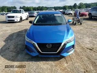 2020 Nissan Sentra SV with VIN 3N1AB8CV4LY223031, listed as a Copart auction lot 61343315 with 120,547 mi miles and Salvage title. Bid and sale history available at DreamBid. Image 13.