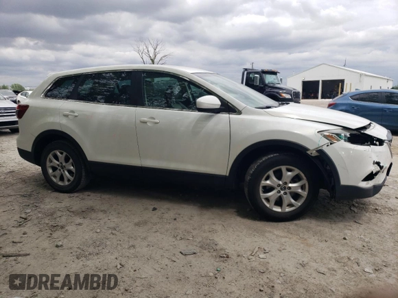 2013 Mazda CX-9 Touring z VIN JM3TB3CV9D0417100, wystawiony jako Copart lot #56569885 z przebiegiem 215 847 mil mil oraz Szkoda całkowita • Salvage title. Historia ofert i sprzedaży dostępna na DreamBid. Obrazek 4.