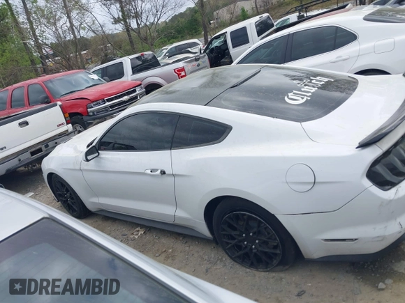 2022 Ford Mustang EcoBoost with VIN 1FA6P8TH7N5100487, listed as a IAAI auction lot 41948342 with 58,802 mi miles and . Bid and sale history available at DreamBid. Image 14.