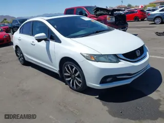 2014 Honda Civic Sedan EX-L with VIN 19XFB2F92EE049219, listed as a IAAI auction lot 42043183 with 146,775 mi miles. Bid and sale history available at carsss.com. Image 1.