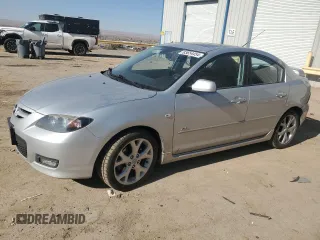 2008 Mazda 3 s GT *Ltd Avail* with VIN JM1BK323581796472, listed as a Copart auction lot 83654454 with 100,885 mi miles and Salvage Title. Bid and sale history available at carsss.com. Image 1.