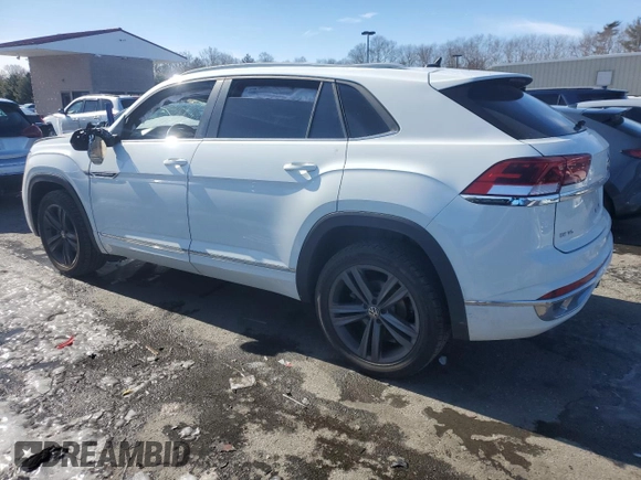 2021 Volkswagen Atlas SE z VIN 1V2RE2CA8MC203553, wystawiony jako Copart lot #45873045 z przebiegiem 83 348 mil mil oraz Szkoda całkowita • Salvage title. Historia ofert i sprzedaży dostępna na DreamBid. Obrazek 2.