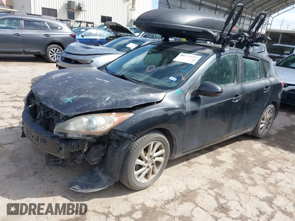 2012 Mazda 3 i Grand Touring with VIN JM1BL1M73C1550997, listed as a IAAI auction lot 40772932 with 154,694 mi miles and . Bid and sale history available at DreamBid. Image 2.