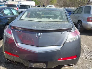2009 Acura TL Tech with VIN 19UUA86569A019919, listed as a IAAI auction lot 41908425 with 109,726 mi miles. Bid and sale history available at carsss.com. Image 16.