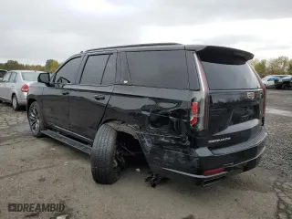2022 Cadillac Escalade Sport Platinum with VIN 1GYS4GKL5NR166461, listed as a Copart auction lot 79313394 with 32,586 mi miles and Salvage Title. Bid and sale history available at carsss.com. Image 2.