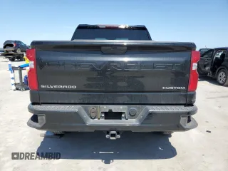 2020 Chevrolet Silverado 1500 Custom with VIN 3GCPWBEH9LG452164, listed as a Copart auction lot 52166725 with 114,131 mi miles and Salvage Title. Bid and sale history available at DreamBid. Image 6.
