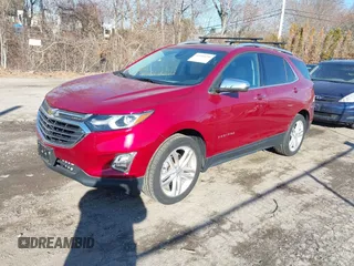 2019 Chevrolet Equinox Premier with VIN 3GNAXYEX0KS637042, listed as a IAAI auction lot 41160290 with 16,754 mi miles and . Bid and sale history available at DreamBid. Image 2.
