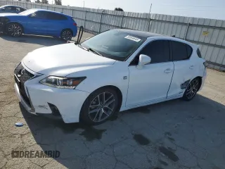 2015 Lexus CT 200h with VIN JTHKD5BH7F2213553, listed as a Copart auction lot 59564645 with 140,475 mi miles and Salvage title. Bid and sale history available at DreamBid. Image 1.