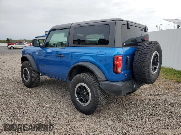 2022 Ford Bronco with VIN 1FMDE5CP6NLA87946, listed as a Copart auction lot 72008544 with 28,405 mi miles and Salvage Title. Bid and sale history available at DreamBid. Image 2.