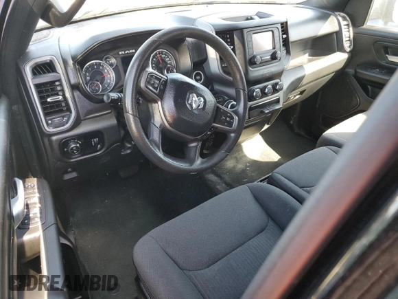2024 Ram 1500 Tradesman with VIN 1C6SRECG9RN205666, listed as a Copart auction lot 75100444 with Not provided miles and Non repairable. Bid and sale history available at DreamBid. Image 8.