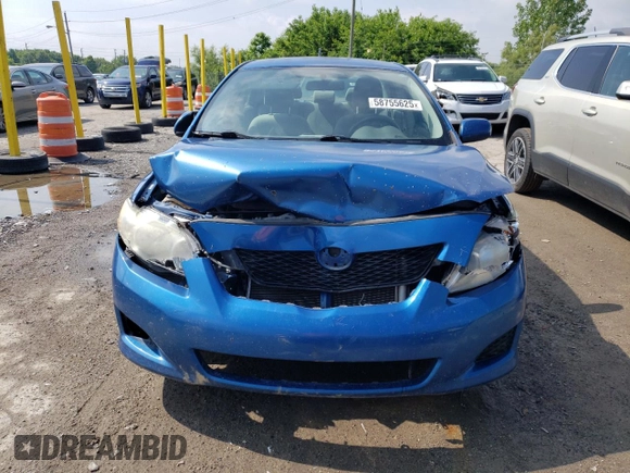 2010 Toyota Corolla with VIN 1NXBU4EE9AZ212426, listed as a Copart auction lot 58755625 with Not provided miles and Clean title. Bid and sale history available at DreamBid. Image 5.
