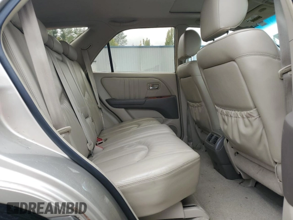 2002 Lexus RX 300 with VIN JTJHF10U920277790, listed as a Copart auction lot 76418144 with 206,387 mi miles and Salvage Title. Bid and sale history available at carsss.com. Image 10.