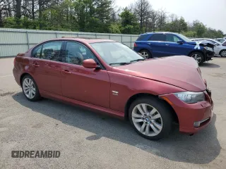 2011 BMW 3 Series 335i xDrive with VIN WBAPL5G5XBNN49356, listed as a Copart auction lot 60709805 with Not provided miles and Salvage title. Bid and sale history available at DreamBid. Image 4.