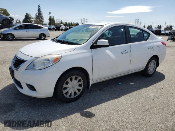 2014 Nissan Versa SV with VIN 3N1CN7AP1EL870064, listed as a Copart auction lot 49307195 with 149,766 mi miles and Salvage Title. Bid and sale history available at DreamBid. Image 1.