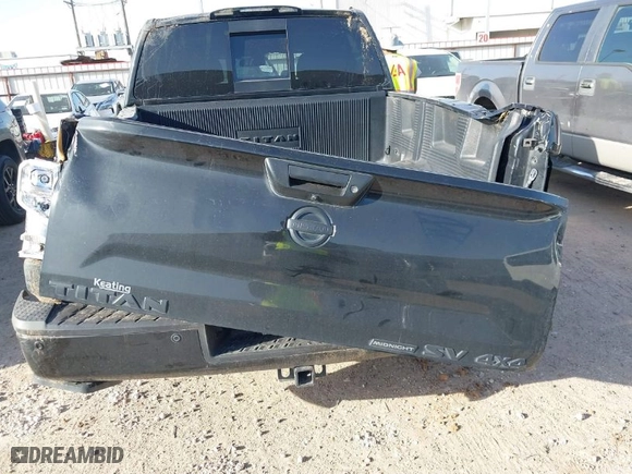 2019 Nissan Titan SV with VIN 1N6AA1E5XKN527266, listed as a IAAI auction lot 41737959 with 1 mi miles. Bid and sale history available at carsss.com. Image 17.