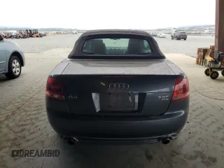 2007 Audi A4 with VIN WAUEF48HX7K031192, listed as a Copart auction lot 60358095 with 107,739 mi miles and Clean title. Bid and sale history available at DreamBid. Image 6.