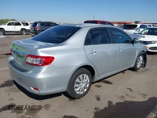 2011 Toyota Corolla L with VIN JTDBU4EE0B9151332, listed as a IAAI auction lot 41970433 with 113,157 mi miles. Bid and sale history available at carsss.com. Image 4.