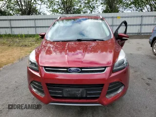 2015 Ford Escape Titanium with VIN 1FMCU9J94FUB92166, listed as a Copart auction lot 61371055 with 96,439 mi miles and Salvage title. Bid and sale history available at DreamBid. Image 5.