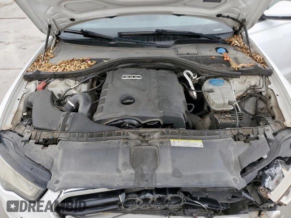 2014 Audi A6 Premium Plus z VIN WAUGFAFC0EN052420, wystawiony jako Copart lot #48818645 z przebiegiem 123 630 mil mil oraz Szkoda całkowita • Salvage title. Historia ofert i sprzedaży dostępna na DreamBid. Obrazek 11.