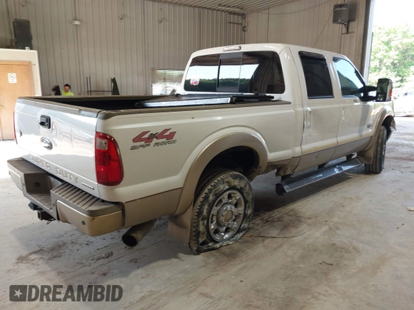 2012 Ford F-250 XL with VIN 1FT7W2B69CEA01617, listed as a IAAI auction lot 42425971 with 135,321 mi miles and . Bid and sale history available at DreamBid. Image 4.