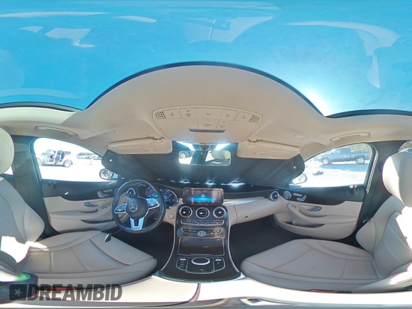 2021 Mercedes-Benz C 300 with VIN W1KWF8DB3MR607780, listed as a Copart auction lot 45589595 with 31,032 mi miles and Clean title. Bid and sale history available at DreamBid. Image 15.