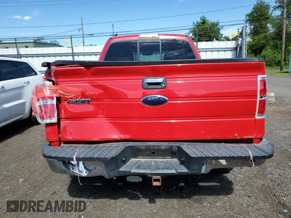 2009 Ford F-150 STX with VIN 1FTRX14879FA36464, listed as a Copart auction lot 64385665 with 151,610 mi miles and Salvage title. Bid and sale history available at DreamBid. Image 6.