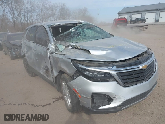 2022 Chevrolet Equinox LT with VIN 3GNAXKEV6NL106342, listed as a IAAI auction lot 41807013 with 41,629 mi miles and . Bid and sale history available at DreamBid. Image 1.
