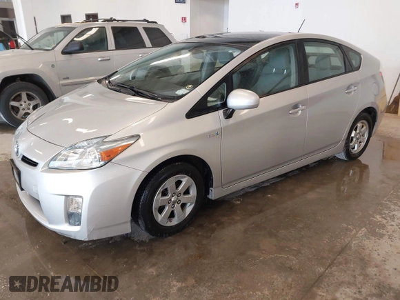 2010 Toyota Prius II with VIN JTDKN3DU5A0134156, listed as a IAAI auction lot 41540397 with 223,558 mi miles. Bid and sale history available at carsss.com. Image 2.