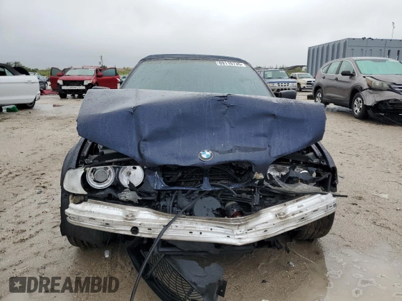 2001 BMW 3 Series 325Ci with VIN WBABS33441JY51892, listed as a Copart auction lot 89110735 with 142,771 mi miles and Salvage Title. Bid and sale history available at carsss.com. Image 5.