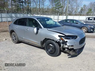 2024 Honda HR-V EX-L z VIN 3CZRZ1H76RM725577, wystawiony jako IAAI lot #41839696 z przebiegiem 9 596 mil mil oraz . Historia ofert i sprzedaży dostępna na DreamBid. Obrazek 1.