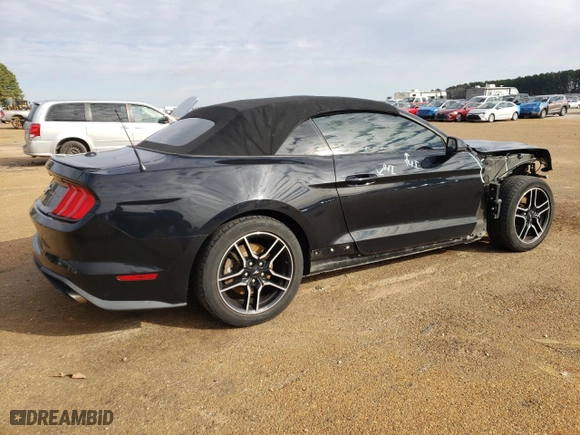 2020 Ford Mustang EcoBoost with VIN 1FATP8UH5L5131557, listed as a Copart auction lot 86631014 with 95,598 mi miles and Salvage Title. Bid and sale history available at carsss.com. Image 3.