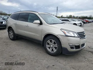 2017 Chevrolet Traverse LT with VIN 1GNKRHKD8HJ193380, listed as a Copart auction lot 51819015 with 118,608 mi miles and Salvage Title. Bid and sale history available at DreamBid. Image 4.
