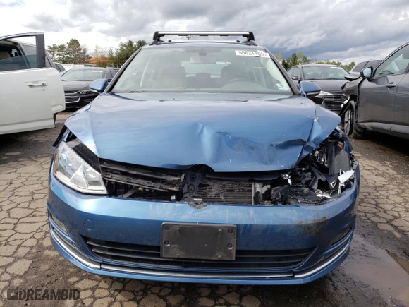 2015 Volkswagen Golf SportWagen TDI SE with VIN 3VWCA7AU4FM504073, listed as a Copart auction lot 50621103 with 122,781 mi miles. Bid and sale history available at carsss.com. Image 5.
