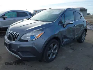 2014 Buick Encore with VIN KL4CJASB0EB727448, listed as a IAAI auction lot 41777697 with 128,812 mi miles. Bid and sale history available at carsss.com. Image 17.