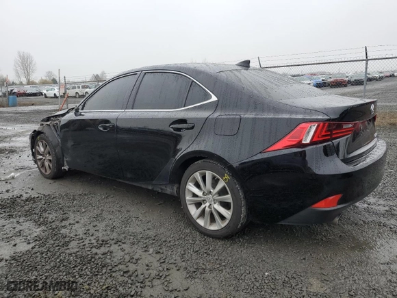 2014 Lexus IS 250 with VIN JTHBF1D23E5031552, listed as a Copart auction lot 89198635 with 110,241 mi miles and Salvage Title. Bid and sale history available at carsss.com. Image 2.