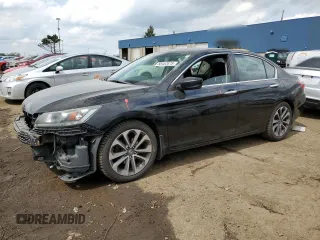 2015 Honda Accord Sport with VIN 1HGCR2F51FA261739, listed as a Copart auction lot 55452675 with 217,600 mi miles and Clean Title. Bid and sale history available at DreamBid. Image 1.