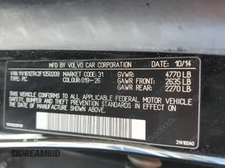 2015 Volvo S60 T5 Premier z VIN YV1612TK2F1350209, wystawiony jako Copart lot #88946025 z przebiegiem 112 657 mil mil oraz Szkoda całkowita • Salvage title. Historia ofert i sprzedaży dostępna na DreamBid. Obrazek 12.