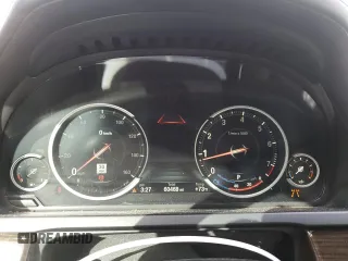 2014 BMW 7 Series 750i xDrive with VIN WBAYB6C5XED225093, listed as a Copart auction lot 83626884 with 60,468 mi miles and Salvage Title. Bid and sale history available at carsss.com. Image 9.