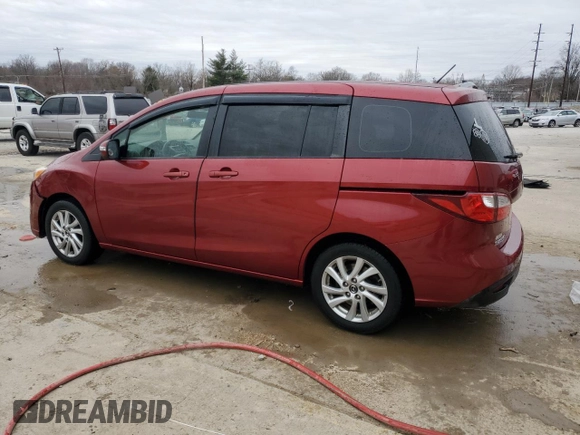 2015 Mazda 5 Sport with VIN JM1CW2BL3F0180789, listed as a Copart auction lot 48019355 with 111,247 mi miles and Salvage Title. Bid and sale history available at DreamBid. Image 2.