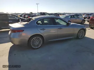 2017 Alfa Romeo Giulia Ti with VIN ZARFAECN3H7556176, listed as a Copart auction lot 48371125 with 47,520 mi miles and Salvage Title. Bid and sale history available at carsss.com. Image 3.