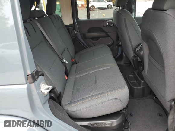 2025 Jeep Wrangler Sahara with VIN 1C4RJXP6XSW585466, listed as a Copart auction lot 62947775 with 1,538 mi miles and Clean title. Bid and sale history available at DreamBid. Image 11.