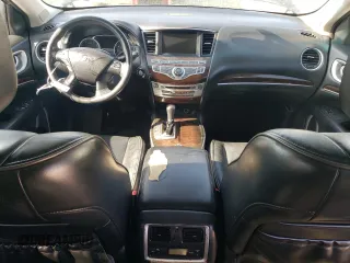 2013 Infiniti JX35 with VIN 5N1AL0MN0DC328195, listed as a Copart auction lot 51156465 with 217,380 mi miles and Salvage Title. Bid and sale history available at carsss.com. Image 8.