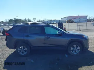 2023 Toyota RAV4 XLE with VIN 2T3P1RFV7PW369012, listed as a IAAI auction lot 41822325 with 57,527 mi miles. Bid and sale history available at carsss.com. Image 12.
